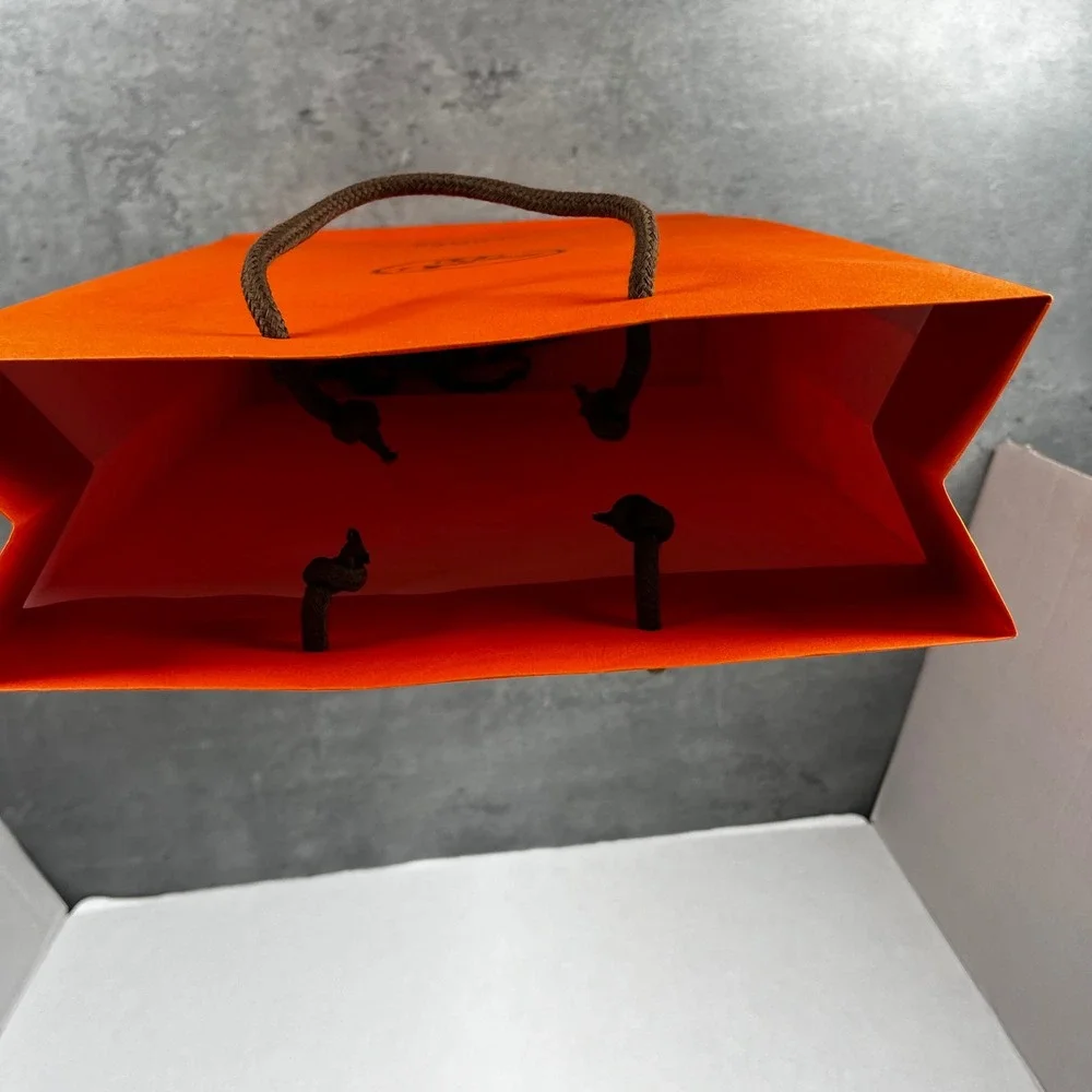 Hermès Shopping Bag with Ribbon 11